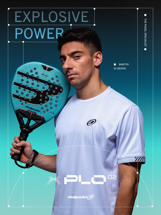 Bullpadel Xplo 02 2027 Martin Di Nenno + Tarro de Pelotas + Grip