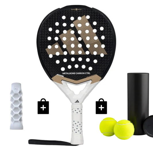 Prueba - KIT - Nox AT10 Genius 18K Alum 2026 + un Grip + un Tarro Pelotas Gratis