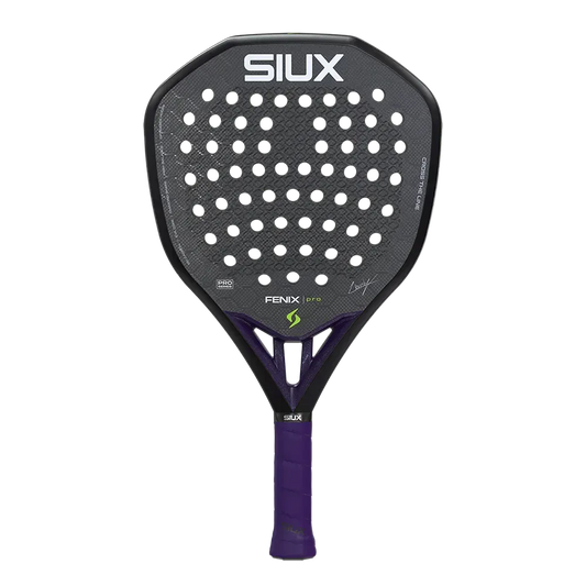 Siux Fenix Pro Black 2026 by Leo Augsburger + Tarro de Pelota + Grip