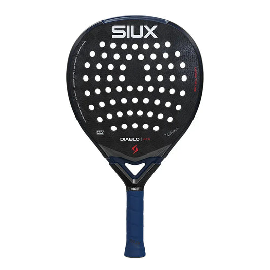 Siux Diablo Pro V Night Blue by Tino Libaak 2026 + Tarro de Pelotas + Grip