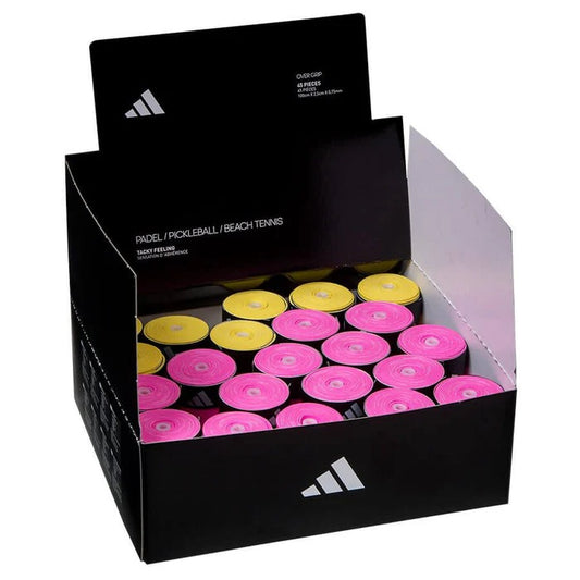 Box de 45 Unidades OverGrips Blancos/Mix Adidas