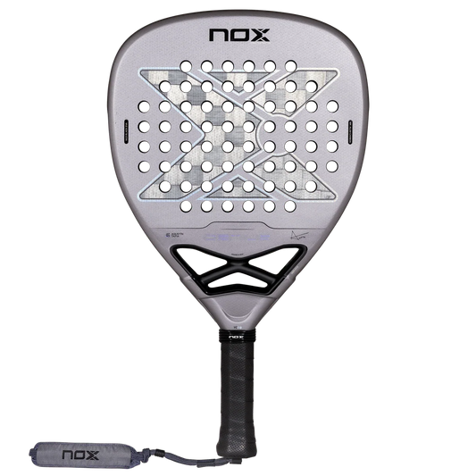 Nox Genius Attack 18K Alum 2027 by Agustin Tapia + Funda + Tarro de Pelotas + Grip